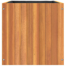 Berkfield Garden Planter 45X45X45 Cm Solid Wood Acacia - thumbnail 6