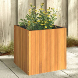 Berkfield Garden Planter 45X45X45 Cm Solid Wood Acacia - thumbnail 1