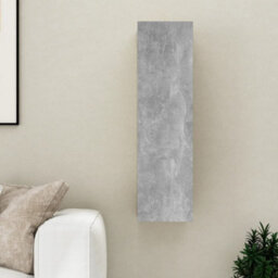 Berkfield Tv Cabinet Concrete Grey 30.5X30X110 Cm Engineered Wood - thumbnail 1