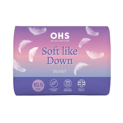 OHS Anti Allergy Duvet Quilt Soft Filled Bedding 10.5 Tog - Superking