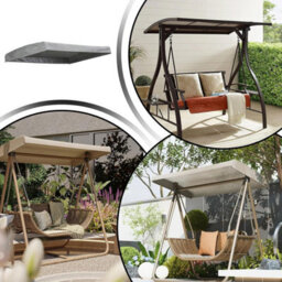 Replacement Canopy For Garden Swing - Waterproof 190 X 120 Cm Outdoor Swing, Furniture - thumbnail 4
