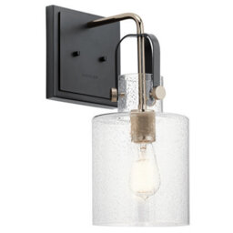 Luminosa Lighting Luminosa Kichler Kitner Dome Wall Lamp Polished Nickel - thumbnail 1