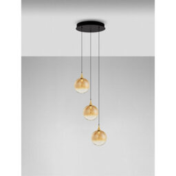 Luminosa Lighting Luminosa Orenda Cluster Pendant Ceiling Light Champagne, Brass Gold, Matt Black Triac Dimmable Led 15W 750Lm 3000K - thumbnail 4