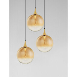 Luminosa Lighting Luminosa Orenda Cluster Pendant Ceiling Light Champagne, Brass Gold, Matt Black Triac Dimmable Led 15W 750Lm 3000K - thumbnail 5