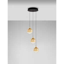 Luminosa Lighting Luminosa Orenda Cluster Pendant Ceiling Light Champagne, Brass Gold, Matt Black Triac Dimmable Led 15W 750Lm 3000K - thumbnail 3