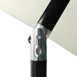 Walplus Garden Parasol With Leds And Steel Pole Sand 2X3 M - thumbnail 9
