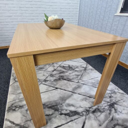 Kosy Koala Dining Table Set Oak Effect Table With 2 Grey Velvet Dining Chairs And 1 Black Bench - thumbnail 2