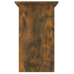Berkfield Desk Smoked Oak 80X45X74 Cm Engineered Wood - thumbnail 6