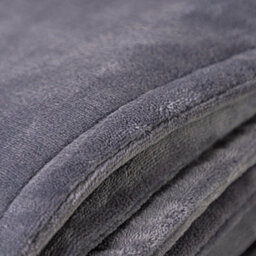 Alfresia Minky Luxury Heated Throw Blanket, Large, Grey - thumbnail 6