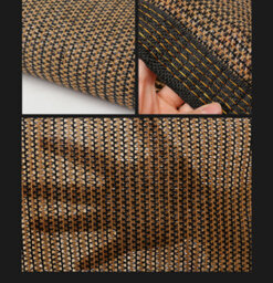 Brown 3X6M Rectangular Shade Sail 70% Uv Protection Perforated - thumbnail 9