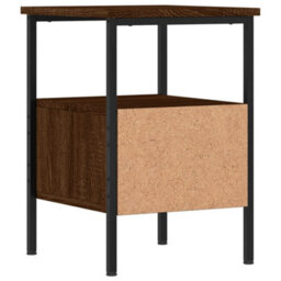 Berkfield Bedside Cabinets 2 Pcs Brown Oak 34X36X50 Cm Engineered Wood - thumbnail 9