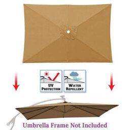 Brown 2X3M Rectangular Shade Sail Waterproof Uv Resistant - thumbnail 4