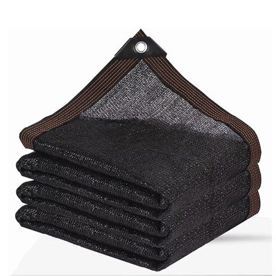 Black 4X5M Rectangular Shade Sail Uv Resistant Breathable - image 1