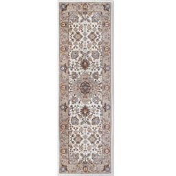 The Rugs Villeroy & Boch 1871 Egon Short Pile Oriental Rug Polyester In Cream - thumbnail 3