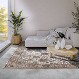 The Rugs Villeroy & Boch 1871 Egon Short Pile Oriental Rug Polyester In Cream - thumbnail 6