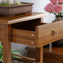 3 Tier Anti-Drop Bedside Sofa End Table Telephone Photo Plant Stand Shelilves W - thumbnail 6