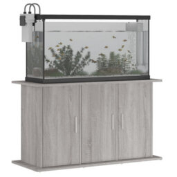 Walplus Grey Sonoma Aquarium Stand 101X41X58 Cm Engineered Wood Fish Tank Cabinet - thumbnail 4