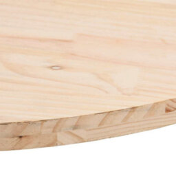 Walplus Table Top 90X45X2.5 Cm Solid Wood Pine Oval - thumbnail 6