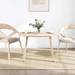 Walplus Table Top 90X45X2.5 Cm Solid Wood Pine Oval - thumbnail 2