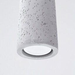 Sollux Lighting Electra Concrete Grey 1 Lights Industrial Pendant Lamps - thumbnail 8