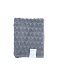 Teardrop 600Gsm Heavyweight Cotton 2 Pack Hand Towel Charcoal Grey - thumbnail 2