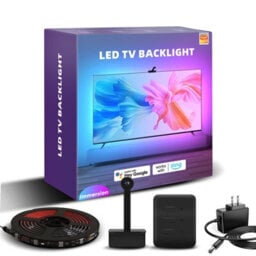 Ener-J Smart Wi Fi Led Tv Backlights With Camera 3.8M Dreamview Rgbic Strip Light App & Voice Control - thumbnail 5