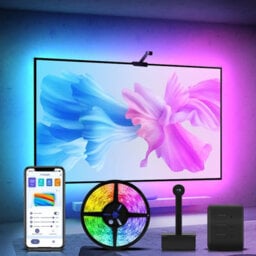Ener-J Smart Wi Fi Led Tv Backlights With Camera 3.8M Dreamview Rgbic Strip Light App & Voice Control - thumbnail 4