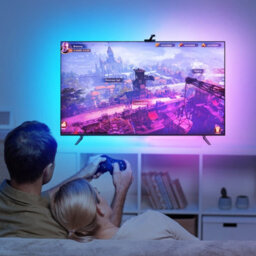 Ener-J Smart Wi Fi Led Tv Backlights With Camera 3.8M Dreamview Rgbic Strip Light App & Voice Control - thumbnail 3
