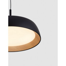Luminosa Lighting Luminosa Sigi 45Cm Dome Pendant Ceiling Light Sandy Black Triac Dimmable Led 40W 3111Lm 3000K - thumbnail 5