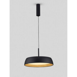 Luminosa Lighting Luminosa Sigi 45Cm Dome Pendant Ceiling Light Sandy Black Triac Dimmable Led 40W 3111Lm 3000K - thumbnail 4