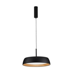 Luminosa Lighting Luminosa Sigi 45Cm Dome Pendant Ceiling Light Sandy Black Triac Dimmable Led 40W 3111Lm 3000K - thumbnail 1