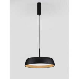 Luminosa Lighting Luminosa Sigi 45Cm Dome Pendant Ceiling Light Sandy Black Triac Dimmable Led 40W 3111Lm 3000K - thumbnail 3
