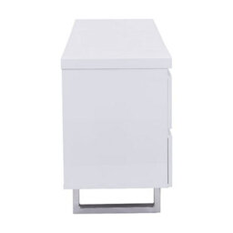 Furniture in Fashion Sydney High Gloss Tv Stand In White With 4 Drawers - thumbnail 6