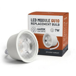 Led Spot Lights Ceiling Cool White 6400K Recessed Downlight Ultra Flat 7W 720Lm 230V Bulb Lights 10 Pack - thumbnail 1