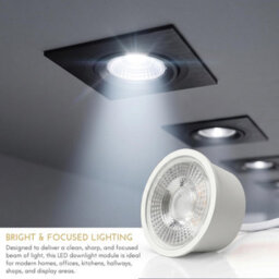 Led Spot Lights Ceiling Cool White 6400K Recessed Downlight Ultra Flat 7W 720Lm 230V Bulb Lights 10 Pack - thumbnail 5