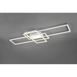 Luminosa Lighting Luminosa Irvine Modern 60W Led Semi Flush Light White Matt 3000-6500K Remote Control - Uk Stock - thumbnail 2