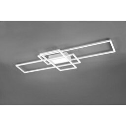 Luminosa Lighting Luminosa Irvine Modern 60W Led Semi Flush Light White Matt 3000-6500K Remote Control - Uk Stock - thumbnail 3