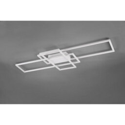 Luminosa Lighting Luminosa Irvine Modern 60W Led Semi Flush Light White Matt 3000-6500K Remote Control - Uk Stock - thumbnail 4