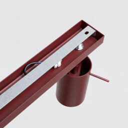 Luminosa Lighting Luminosa Ring Ceiling Spotlight Bar Burgundy 4X Gu10 - thumbnail 4