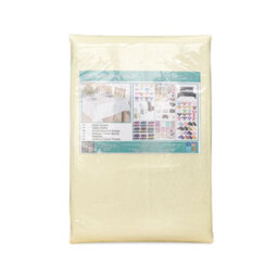 Neel Blue Ivory Polyester Shower Curtain, Water-Resistant Bathroom Curtain With 12 Hooks - 180X180Cm - thumbnail 8