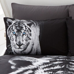 Gc Gaveno Cavailia 3D Snow Tiger Duvet Cover Bedding Set Double 3Pc With Matching Pillowcases - thumbnail 2