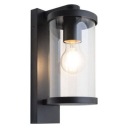 Long Life Lamps Company Outdoor Wall Light Black Lantern Clear Diffuser Zlc378 With Led 4W Warm - thumbnail 1