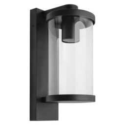 Long Life Lamps Company Outdoor Wall Light Black Lantern Clear Diffuser Zlc378 With Led 4W Warm - thumbnail 3