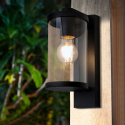 Long Life Lamps Company Outdoor Wall Light Black Lantern Clear Diffuser Zlc378 With Led 4W Warm - thumbnail 7