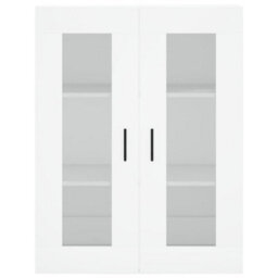 Berkfield Elegant Highboard White 69.5X34X180 Cm Engineered Wood - thumbnail 6