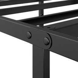 Strong Single Bed 3Ft Single Metal Bed Frame With Slatted Base Bedroom Furniture - thumbnail 4