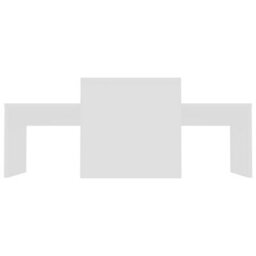 Vidaxl Coffee Table Set White 100X48X40 Cm Engineered Wood Coffee Tables - thumbnail 4