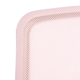 Beliani Office Chair Overlord Pastel Pink - thumbnail 7
