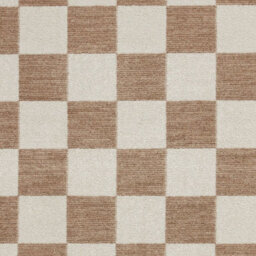 Beige Geometric 10mm Thick Rug, Stain-Resistant Anti-Shed Modern Rug For Bedroom, Living, & Dining Room-60Cm X 230Cm  (Runner) - thumbnail 6