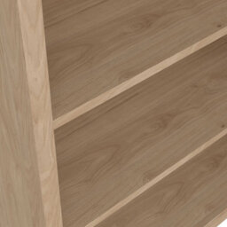 Wyld Haus Wildberry 5-Shelf Tall Bookcase In Jackson Hickory Oak (Natural) - thumbnail 6